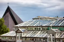 THE VICTORIA WATERLILY HOUSE AT THE BOTANIC GARDENS IN DUBLIN [CURRENTLY UNDERGOING RESTORATION AS OF MAY 2024]-233011-1