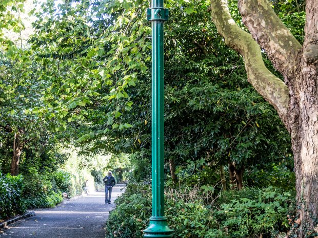 LAMPOST COLLECTION Merrion Square Park in Dublin once housed a unique collection of antique lampposts, showcasing the city's rich history...