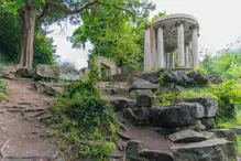 THE HERCULANEAN TEA HOUSE OR TEMPLE AT ST ANNE'S PUBLIC PARK [25 JULY 2024]-237160-1