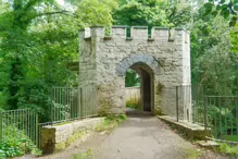 THE ANNIE LEE BRIDGE AT ST ANNES PARK [A CELEBRATORY SHAM RUIN]-237252-1