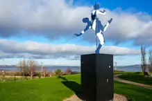 DANNY MAC CARTHY’S CUT OUT PEOPLE SCULPTURE [AT THE 1916 MEMORIAL GARDEN IN BLACKROCK PARK]-246300-1