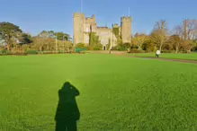 MALAHIDE CASTLE ON A SUNNY DAY [WAY BACK IN JANUARY 2013]-234372-1