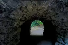 A STONE BRIDGE AT ST ANNES PARK [NEAR THE WALLED GARDEN]-237181-1