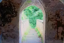 THE ANNIE LEE BRIDGE AT ST ANNES PARK [A CELEBRATORY SHAM RUIN]-237254-1