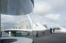 SAMUEL BECKETT BRIDGE ACROSS THE RIVER LIFFET [AS IT WAS IN MARCH 2013]-234424-1