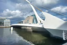 SAMUEL BECKETT BRIDGE ACROSS THE RIVER LIFFET [AS IT WAS IN MARCH 2013]-234425-1