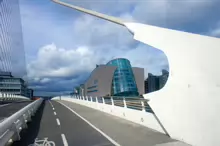 SAMUEL BECKETT BRIDGE ACROSS THE RIVER LIFFET [AS IT WAS IN MARCH 2013]-234426-1