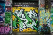 STREET ART AND GRAFFITI ASSOCIATED WITH U2 [WINDMILL LANE AREA]-234440-1