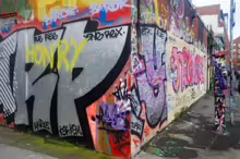 STREET ART AND GRAFFITI ASSOCIATED WITH U2 [WINDMILL LANE AREA]-234445-1