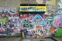 STREET ART AND GRAFFITI ASSOCIATED WITH U2 [WINDMILL LANE AREA]-234447-1