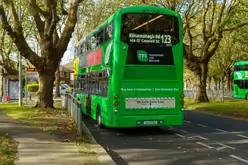 BUS ROUTE 123 TERMINUS MALAHIDE ROAD END OF GRIFFITH AVENUE [2 MILES FROM THE GPO AND 7 MILES TO MALAHIDE]-243099-1