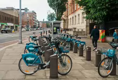 DUBLINBIKES DOCKING STATION 03 CLOSE UP [BOLTON STREET 1 JULY 2023]-219281-1