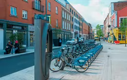 DUBLINBIKES DOCKING STATION 73 [AT THE OLD IVEAGH MARKETS BUILDING ON FRANCIS STREET]-219441-1