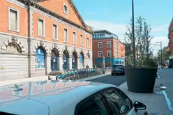 DUBLINBIKES DOCKING STATION 73 [AT THE OLD IVEAGH MARKETS BUILDING ON FRANCIS STREET]-219443-1