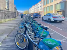 REBRANDED DUBLINBIKES BIKES [PEDAL POWER AT THE FOUR COURTS TRAM STOP]-231788-1