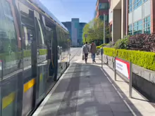 GEORGE'S DOCK LUAS TRAM STOP [A GATEWAY TO DUBLIN DOCKLANDS]-232168-1