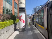 GEORGE'S DOCK LUAS TRAM STOP [A GATEWAY TO DUBLIN DOCKLANDS]-232170-1