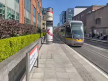 GEORGE'S DOCK LUAS TRAM STOP [A GATEWAY TO DUBLIN DOCKLANDS]-232172-1