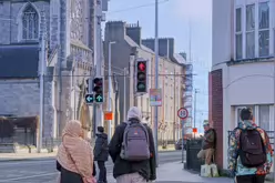 LUAS TRAM STOP AT LOWER DOMINICK STREET [AT THE MOMENT THE AREA DOES FEEL SAFER]-228662-1