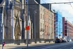 LUAS TRAM STOP AT LOWER DOMINICK STREET [AT THE MOMENT THE AREA DOES FEEL SAFER]-228666-1