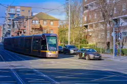 LUAS TRAM STOP AT LOWER DOMINICK STREET [AT THE MOMENT THE AREA DOES FEEL SAFER]-228671-1