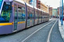 LUAS TRAM STOP AT LOWER DOMINICK STREET [AT THE MOMENT THE AREA DOES FEEL SAFER]-228673-1