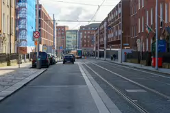 LUAS TRAM STOP AT LOWER DOMINICK STREET [AT THE MOMENT THE AREA DOES FEEL SAFER]-228675-1