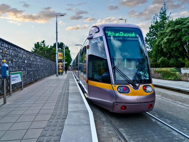 PUBLIC TRANSPORT PHOTO BLOG The LUAS Milltown Tram Stop is a vital transportation hub in Dublin, situated on the Green Line and serving the Milltown...