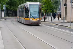 TRAMS PASSING ALONG CHANCERY STREET [RED LINE SERVICE]-241142-1