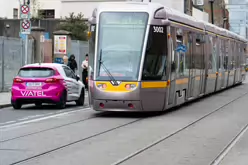 TRAMS PASSING ALONG CHANCERY STREET [RED LINE SERVICE]-241145-1