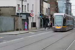 TRAMS PASSING ALONG CHANCERY STREET [RED LINE SERVICE]-241148-1