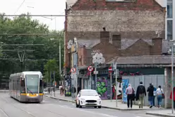 TRAMS PASSING ALONG CHANCERY STREET [RED LINE SERVICE]-241150-1