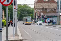 TRAMS PASSING ALONG CHANCERY STREET [RED LINE SERVICE]-241151-1