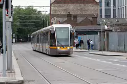 TRAMS PASSING ALONG CHANCERY STREET [RED LINE SERVICE]-241153-1