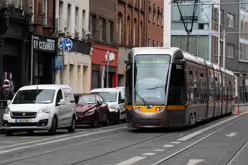 TRAMS PASSING ALONG CHANCERY STREET [RED LINE SERVICE]-241156-1