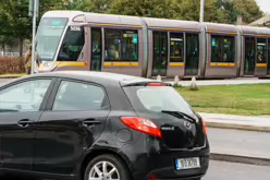 A SHORT JOURNEY BY TRAM [BROADSTONE PLAZA TO THE CABRA STOP]-241125-1