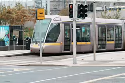 A SHORT JOURNEY BY TRAM [BROADSTONE PLAZA TO THE CABRA STOP]-241132-1