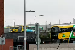 A SHORT JOURNEY BY TRAM [BROADSTONE PLAZA TO THE CABRA STOP]-241136-1