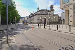 TRAMS AND MORE TRAMS AT THE FOUR COURTS [CHANCERY STREET 16 JULY 2024] X-236662-1