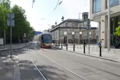 TRAMS AND MORE TRAMS AT THE FOUR COURTS [CHANCERY STREET 16 JULY 2024] X-236663-1