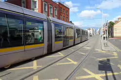 TRAMS AND MORE TRAMS AT THE FOUR COURTS [CHANCERY STREET 16 JULY 2024] X-236665-1