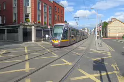 TRAMS AND MORE TRAMS AT THE FOUR COURTS [CHANCERY STREET 16 JULY 2024] X-236666-1