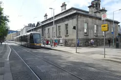 TRAMS AND MORE TRAMS AT THE FOUR COURTS [CHANCERY STREET 16 JULY 2024] X-236670-1