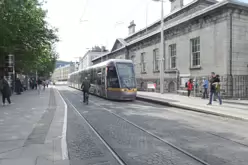 TRAMS AND MORE TRAMS AT THE FOUR COURTS [CHANCERY STREET 16 JULY 2024] X-236671-1