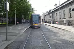 TRAMS AND MORE TRAMS AT THE FOUR COURTS [CHANCERY STREET 16 JULY 2024] X-236674-1