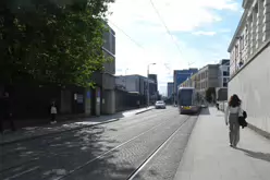 TRAMS AND MORE TRAMS AT THE FOUR COURTS [CHANCERY STREET 16 JULY 2024] X-236679-1