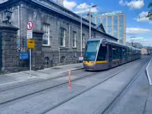 THE LUAS FOUR COURTS TRAM STOP [THERE IS MUCH TO BE SEEN HERE]-234117-1