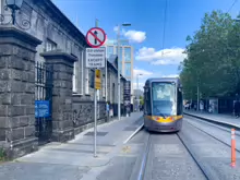 THE LUAS FOUR COURTS TRAM STOP [THERE IS MUCH TO BE SEEN HERE]-234120-1