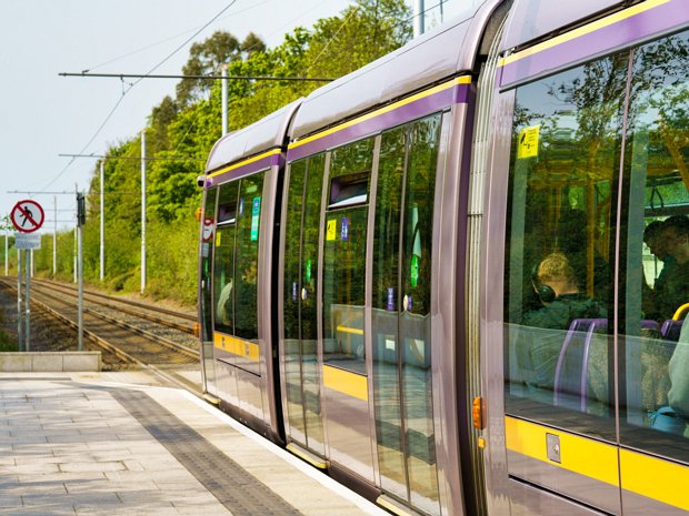 CABRA TRAM STOP MOUNT BERNARD PARK IS AT THIS STOP