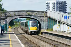 BROOMBRIDGE LUAS TRAM STOP AND IRISH RAIL STATION [THE SCHEDULED TRAINS DID NOT ARRIVE]-237633-1